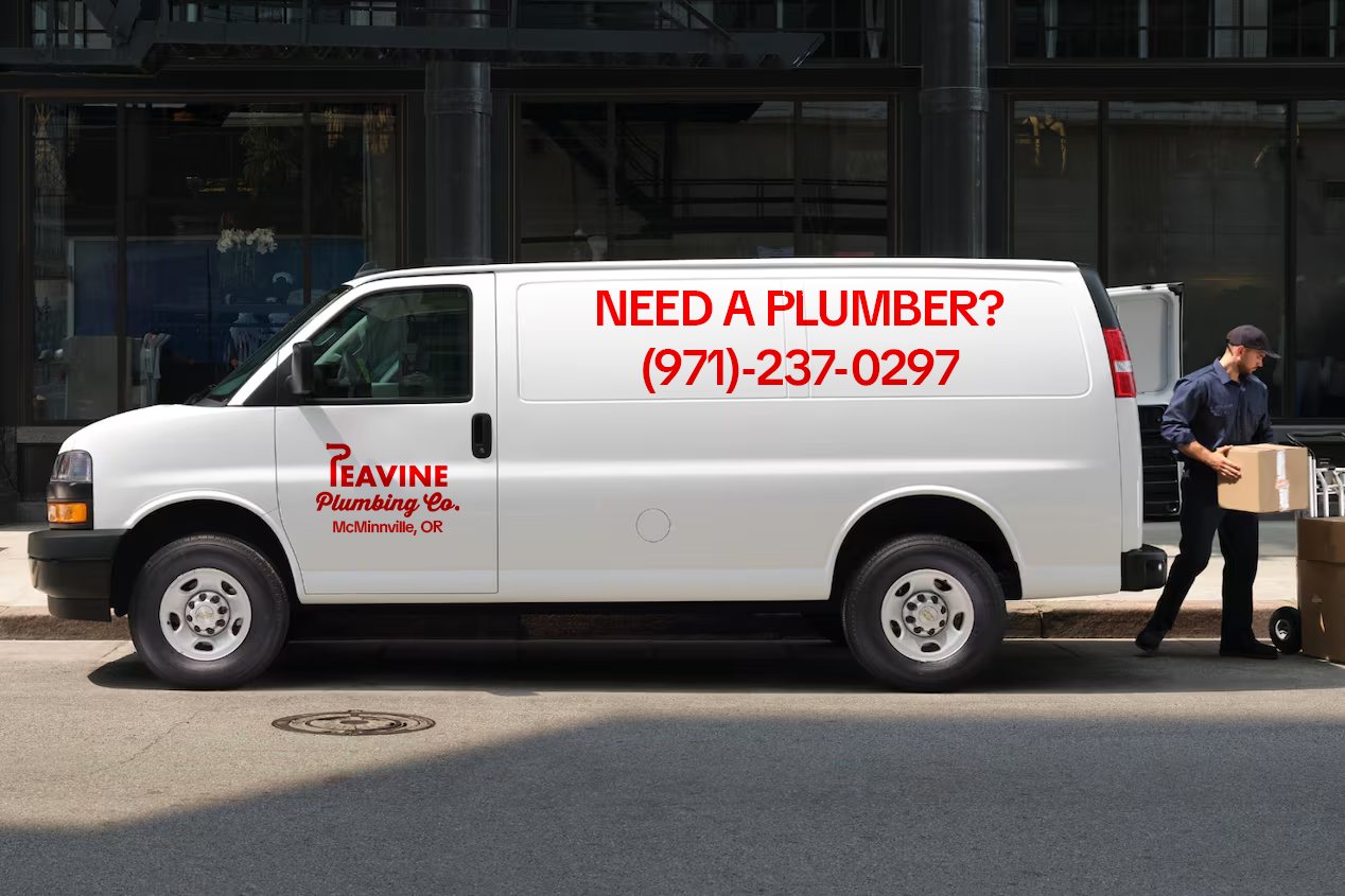 Peavine Plumbing Co. service van